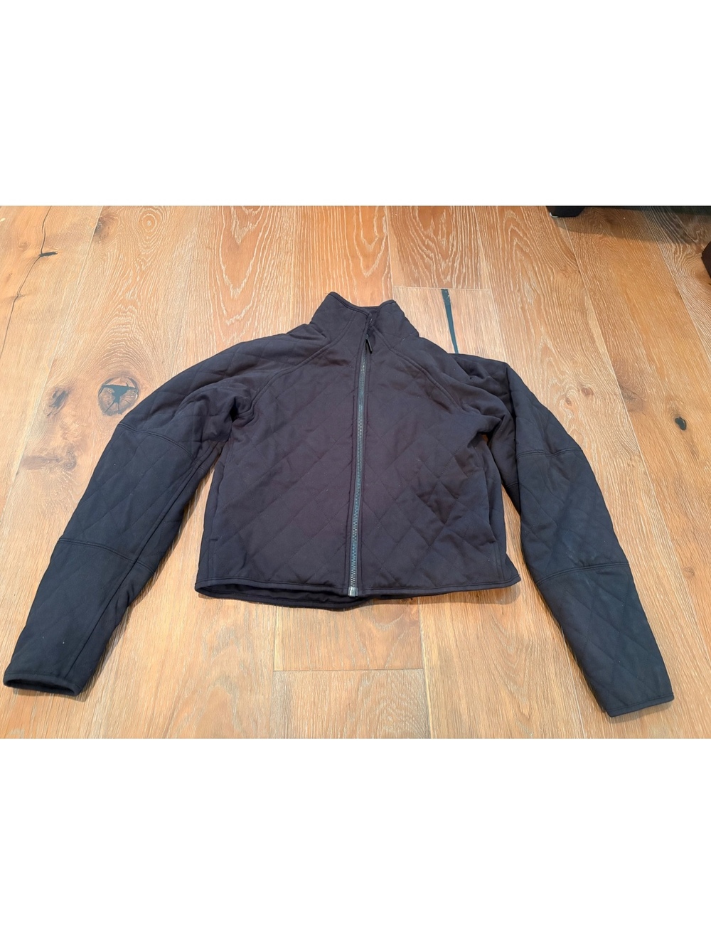 Lululemon Black Diamond Quilted Full-Zip Jacket 2 - Back Mark